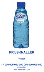 Prijsknaller SAP water - klik op afbeelding voor vergroting